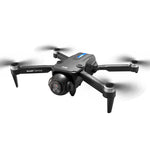 LinkMejor D18 WiFi FPV with LCD Screen Controller Dual Camera 150° Electrically Adjustable Optical Flow Positioning Automatic Obstacle Avoidance Brushless Foldable RC Drone Quadcopter RTF