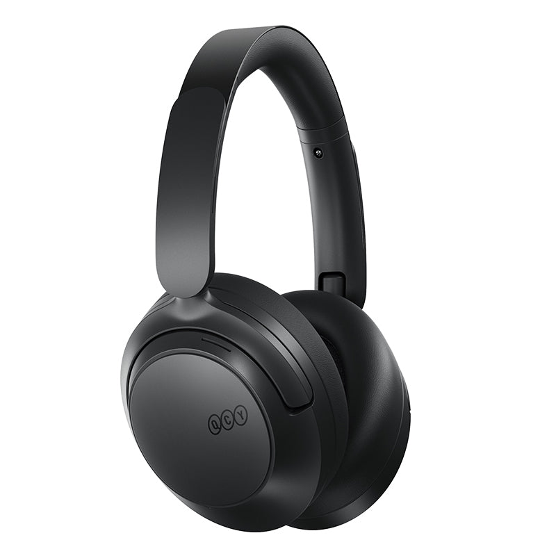 LinkMejor H3S ANC Headset Wireless bluetooth V6.0 Headphone Dual Drivers -56dB Adaptive Noise Cancelling 360° Spatial Sound Skin-Friendly Earmuffs Over-ear Sports Headphones