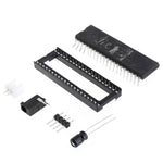 STC89C52 Electronic Harp Interactive Sound Generation High Bass Switch Illuminated Strings Precision Sensor Technology 7 Strings 5V Power Supply