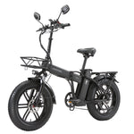 [EU DIRECT] SINOHON A20 Electric Bike 48V 22AH 1000W Motor Recommended Top Speed 25KM/H 20inch 80KM Max Mileage 150KG Max Load Electric Bicycle