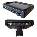 KPT-702ST+AHD Spectrum Satellite Finder DVB-S2/T2/C 7-inch Signal Strength Meter USB HDMI AV Rechargeable Battery
