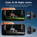 3MP Solar Security Camera Camouflage Color Night Vision PIR Motion Detections 2-Way Audio  IP66 Waterproof Wireless Outdoor Indoor Surveillance CCTV Cameras