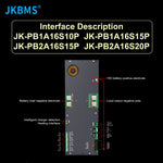 LinkMejor Smart Inverter BMS Storage Protection Board 2A High Efficiency Active Balance Energy Storage Protection Module