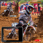 LinkMejor 4K WiFi Action Camera Photography Sports Camera Waterproof HD Dual Screen Wifi Remote Control Outdoor Shooting Cycling Skiing Underwater Camera