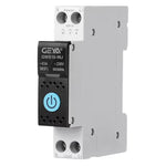 GEYA WiFi/ZigBee Tuya Smart Circuit Breaker MCB With Metering 63A DIN Rail Energy Monitoring APP & Voice Remote Control with Alexa Google Assistant Over Under Voltage Protection
