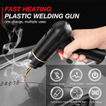 200W Hot Stapler Plastic Welding Machine Rechargeable 5000mAh Battery Fast Heating Multifunctional Bumper Repair Kit for Car and Motorcycle