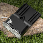 Solar Ground Light USB Rechargeable Outdoor Lawn Light Landscape Garden Light Solar Garden Waterproof Wall Light