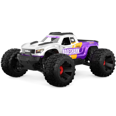 LinkMejor 1611 RTR 1/16 2.4G 4WD 30km/h RC Car LED Light High Speed Off-Road Truck Full Proportional Vehicles Models Oil Filled Shocks Toys