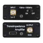 Upgraded Donut Wideband Antenna 10kHz-180MHz Low Impedance Converter SMA Male Type-C Charging 20 Hours Use For Radios SDRs Quansheng UV-k5 k6