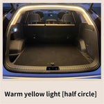Car LED Tailgate Ambient Light Illumination Strip No Installation Required High Visibility Lamp Strip for Trunk Decoration
