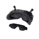 LinkMejor FPV Headset Faceplate Eye Mask Cotton Pad Anti Light Leak Padding Soft Thin Sponge Pad for WALKSNAIL AVATAR HD GOGGLES X