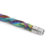LinkMejor Compression Flush Trim Router Bit 1/4 Inch Shank 1/4 Inch Cutting Dia. Pattern Bit Bottom Bearing Double BB