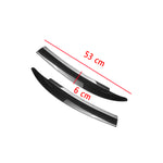 For VW Scirocco R GTS 2008-2017 2pcs Front Headlight Eyelid Eyebrow Trims