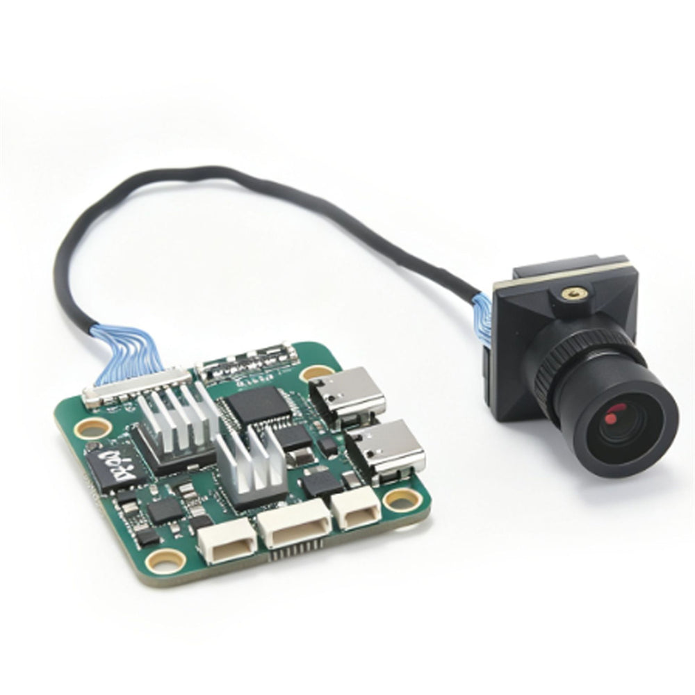 AI Auto-Tracking 1080P 60FPS HD Camera with 4-8S Flight Controller Support BetaFlight 2in1 Module for 5-18 Inch RC FPV Racing Drones
