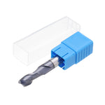 LinkMejor 1-10mm HRC55 TiAlN 2 Flutes End Mill Cutter Tungsten Carbide Milling Cutter CNC Tool