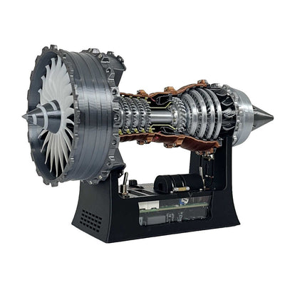 LinkMejor 25cm Super RRTrent 900 Turbofan Engine Model with Brushless Motor Pre-Assembled Decoration Science Discovery Toys