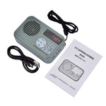 HanRongDa HRD-231 DSP Stereo Radio Music Player FM Bluetooth TF Card Playback 50 Station Memory 2000mAh Rechargeable Battery Portable LED Flashlight for Home Outdoor