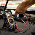 EU Direct KAIWEETS KM100 Digital Multimeter AC/DC Voltage DC Current Resistance Tester Top Safety Features Best for Electrician and DIY Testing
