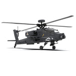 LinkMejor F11-N 1:32 AH-64 Apache Scale 2.4G 6CH Altitude Hold Optical Flow Positioning Dual Brushless Motor Flybarless RC Helicopter RTF