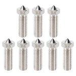 LinkMejor E3D Volcano Hard Steel Nozzle Brass M6 Thread 3D Printer Hotend Volcano Nozzle