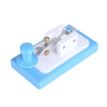 MK-02 Mini Shortwave Radio CW Key 3D-Printed High Quality Aluminum Alloy ABS Handheld Morse Code CW Key Transceiver