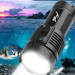 5*T40 LED High Lumen Diving Flashlight Professional Waterproof and Long Endurance Dive Torch