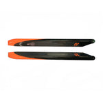 LinkMejor RC Helicopter Spart Parts 690mm Carbon Fiber Propeller Main Blade