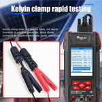 AV TOOLTOP ET273 ET275 2000W Solar MPPT Tester Multimeter Power Measurement 90V Solar Voltage 40A Current Testing Device Lithium Battery Portable Digital Screen Safety Functions