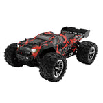 LinkMejor KF13 RTR 1/16 2.4G 4WD 30km/h RC Car High Speed Off-Road Truck Full Proportioal LED Light Remote Control Vehicles Models Toys