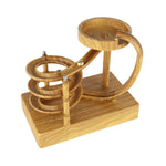 LinkMejor Electromagnetic Acceleration Perpetual Motion Machine Model Bulit-in Battery Desktop Ornaments Science Discovery Toys