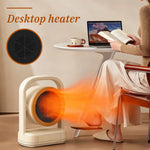Tevorex 500W Portable Space Heater with Adjustable Temperature, Dual Heating Modes, Energy-Saving Design & Overheat Protection for Home & Office