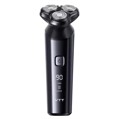 LinkMejor RA4 Electric Shaver with Digital Display High-Speed Motor Men Shaver Multi-Dimensional Floating Shaving IPX7 Waterproof