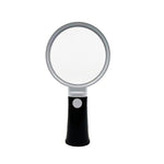 6X-10X Mini Pocket Magnifier Adjustable Handheld Reading Magnifier with Parent-Child Acrylic Lens Three-Mode Lighting Ideal for Outdoor Observation Reading Antique Appreciation and Circuitry Repair