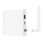 T1 Tuya Smart Zemismart Zigbe Hub with Antenna Smart Home Bridge Wired Gateway with Network Cable Voice Control with Alexa Google Home Smart Life APP