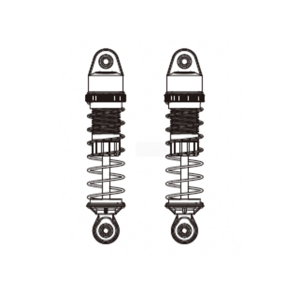 LinkMejor 14207 Front Rear Shock Absorber RC Car Parts P14517 P14507