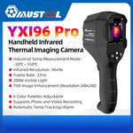 LinkMejor YXI96 YXI96Pro Thermal Imaging Camera Infrared 240*240 Visible light Resolution 96x96 Temperature Range -20°C to 550°C TISR Technology Rechargeable Battery Photo Video Recording Handheld Thermal Inspection Device
