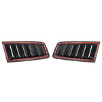 Car RS Style Bonnet Vents Universal Glossy BlackFor Ford Focus MK2