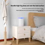 2.5L 7-Color LED Colorful Aromatherapy Humidifier Double-Mouth Large Spray Bedroom Atmosphere Night Light USB Ultrasonic Cool Mist Aromatherapy Essential Oil Air Humidifier