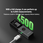 ATuMan LSB Laser Rangefinder 50m Measurement Range High Accuracy Rechargeable Battery Compact Design Multipurpose Tool