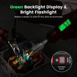 US EU Direct KAIWEETS VT501 Smart Automotive Circuit Tester with 0.8-100V Broad Voltage Range Advanced LED Digital Display Perfect for Testing Vehicle Circuits High Precision Measurement Tool