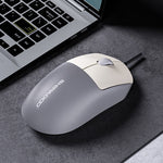 LinkMejor S310 Wired Office Mouse 1200 DPI USB Plug and Play Silent Click Ergonomic Mice