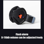 LinkMejor Fishing Finder Bite Alarm with LED Light Loud Sound Electronic Buzzer Rod Clip Fish Line Gear Alert