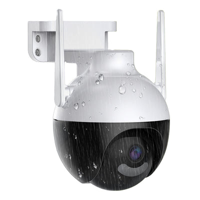 LinkMejor WHD912B 2MP Outdoor Security Camera 1080P HD IP66 Waterproof Color Night Vision AI Human Detection Wireless WiFi Camera ICSEE App