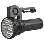 Haikelite AK24 230,000LM 1750M Powerful LED Flashlight Long Range Thrower Strong Light Type-C USB Rechargeable LED Torch With 21700 High Power Battery