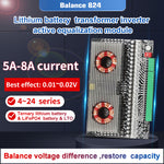 LinkMejor Active Balancer Module BAL Series Lithium Battery Equalizer 5A 8A Voltage Balancing Capacity Restoration Ternary Lithium Lithium Iron Phosphate 4S-24S Compact Design