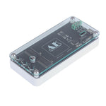 AK1016 Music Spectrum Dual-Power Port Multi-Band LED Display Adjustable Audio Spectrum Analyzer with 3.5mm AUX Input