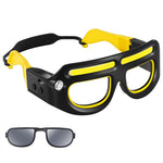 Multifunction Glasses Lamp Rechargeable Headlamp Ultra Light Design For Outdoor Cycling Fishing Climbing Repair Light