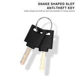 LinkMejor Bike Chain Lock Portable High Security Anti-Theft Bicycle Lock with 2 Keys for Bicycle Electric Scooter Motorcycle