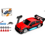 LinkMejor 8603 8604 RTR 1/24 2.4G 4WD 30km/h Drift RC Car Tesla AE86 High Speed Racing LED Light On-Road Vehicles Models Toys