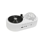 Elfeland LED Rechargeable Aurora & Starry Sky Projector Lamp Dreamy Starlight Night Light With Bulit-in Bluetooth Speaker Remote Control Atmosphere Decoration Lighting